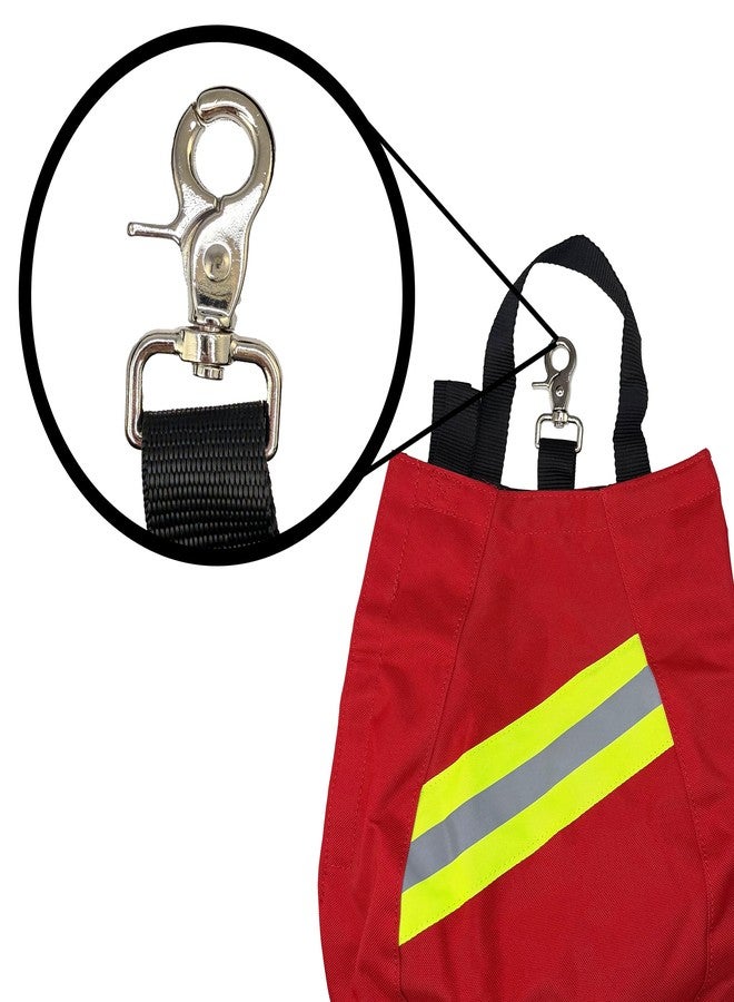 حقيبة قناع وجه لرجال الإطفاء SCBA Air Pak من LINE2design لرجال الإطفاء - أحمر - Image 5
