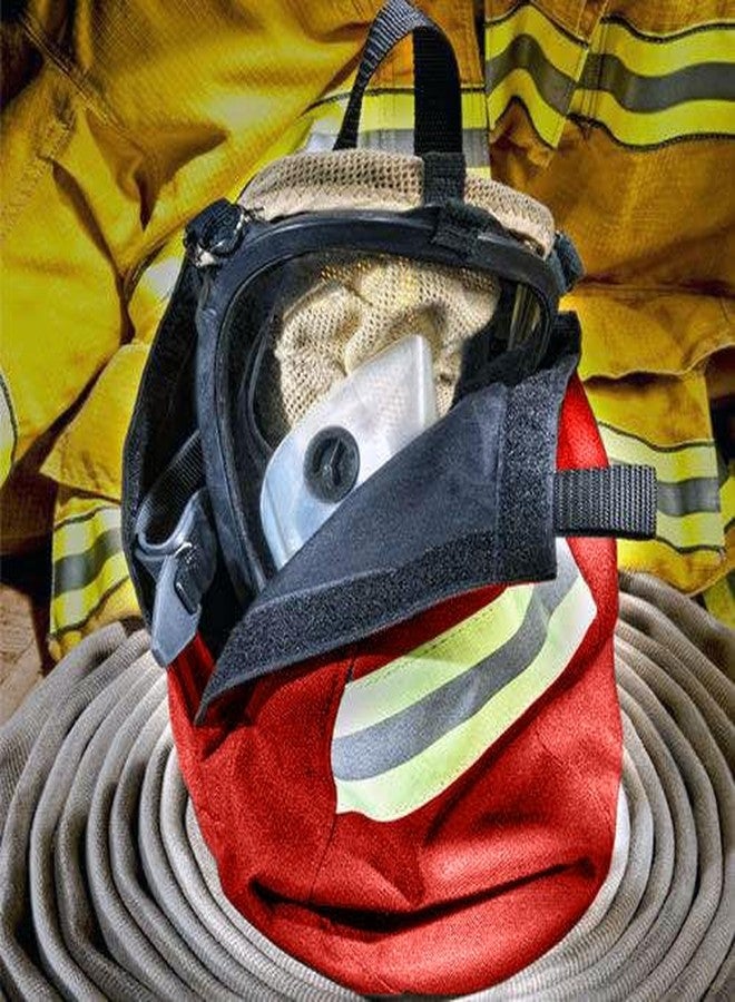 حقيبة قناع وجه لرجال الإطفاء SCBA Air Pak من LINE2design لرجال الإطفاء - أحمر - Image 2