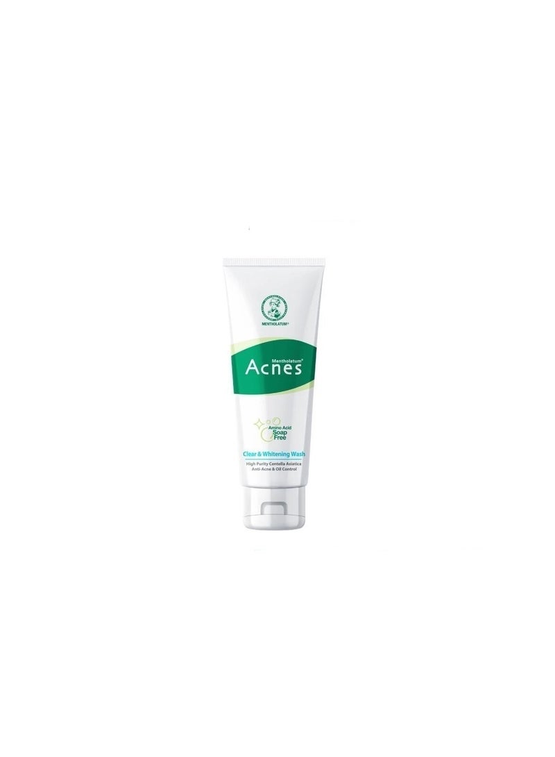 Mentholatum Acnes Clear & Whitening Wash (100g) - Image 1