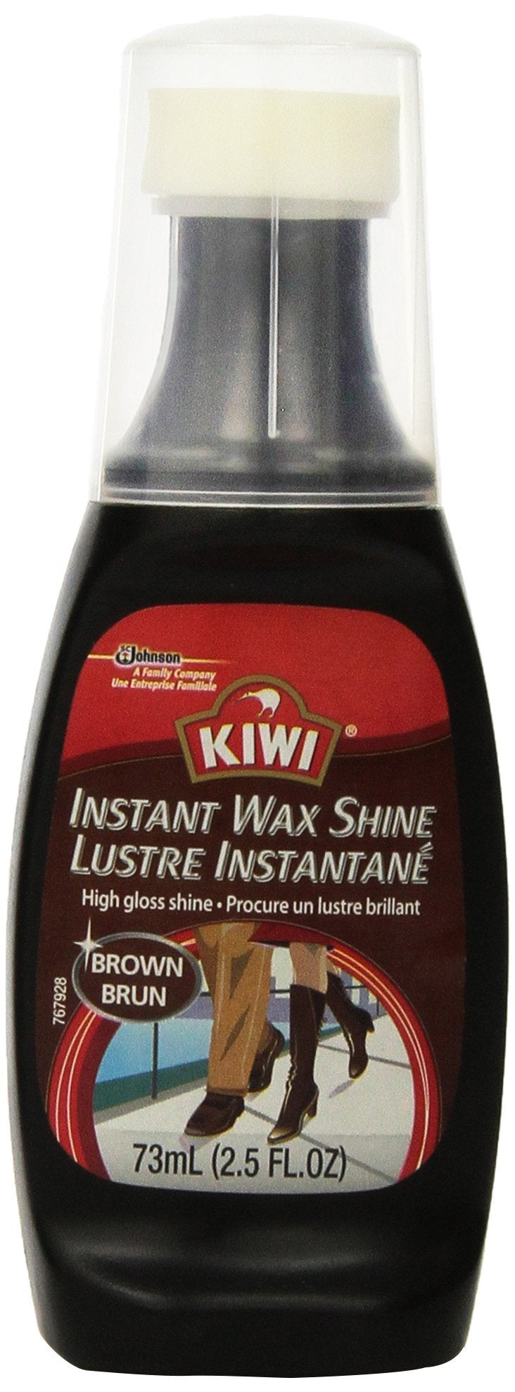 Kiwi 25 Oz Brown Instant Shine Wax - Image 3