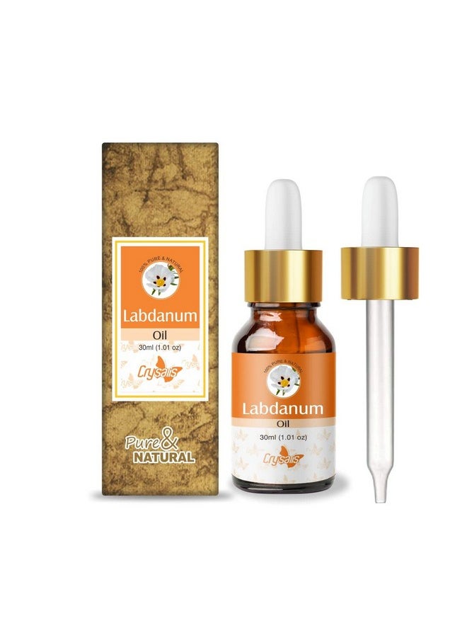 كريساليس - زيت لابدانوم العطري النقي (Cistus Ladaniferus) زيت عطري مقطر بالبخار - 30 مل - Image 1