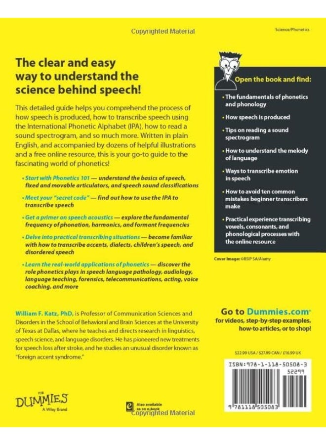 Phonetics for Dummies (For Dummies (Language & Literature)) - Image 2