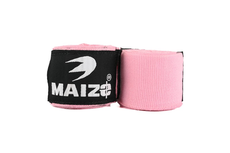 Maizo Stretchable Support Hand wrap, Workout/Boxing & Punching Great for MMA, Muay Thai, Martial Arts, Wrist Support for Adults (180, Pink) - Image 3