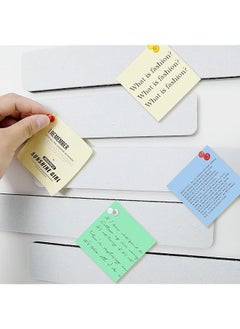 Felt Pin Board 5 Pack Strips Bulletin Board For Bedrooms Offices Home Wall Decoration Notice Board Self Adhesive Cork Board With 50 Push Pins For Paste Notes Photos Schedules White - pzsku/Z59B0589071D6FBDA6F56Z/45/_/1740915927/344dfef9-c8c7-408e-9edc-b3cf941f2397