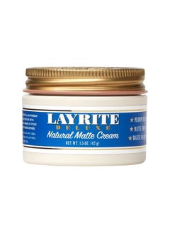 Layrite Natural Matte Cream, 1.5 oz  - Image 1