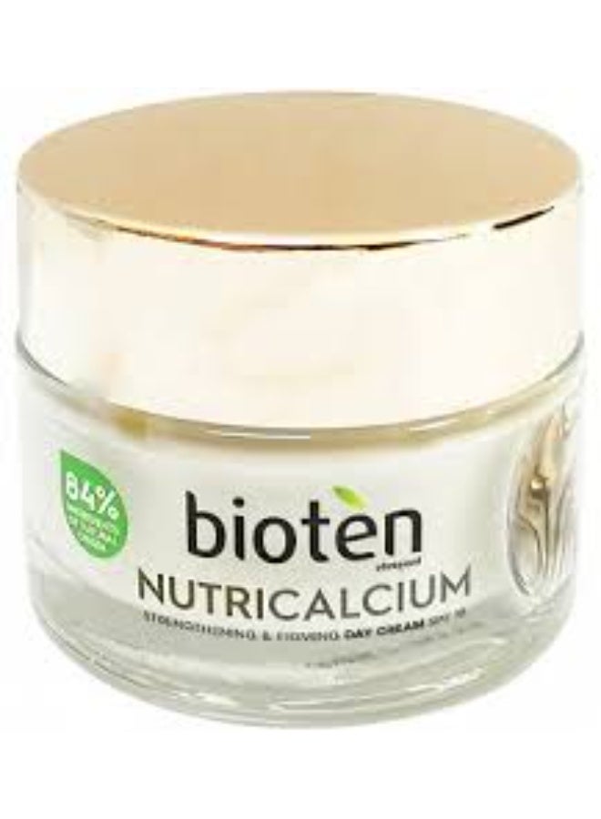 bioten Nutricalcium Strengthening & Firming Day Cream SPF10 50ml - Image 3