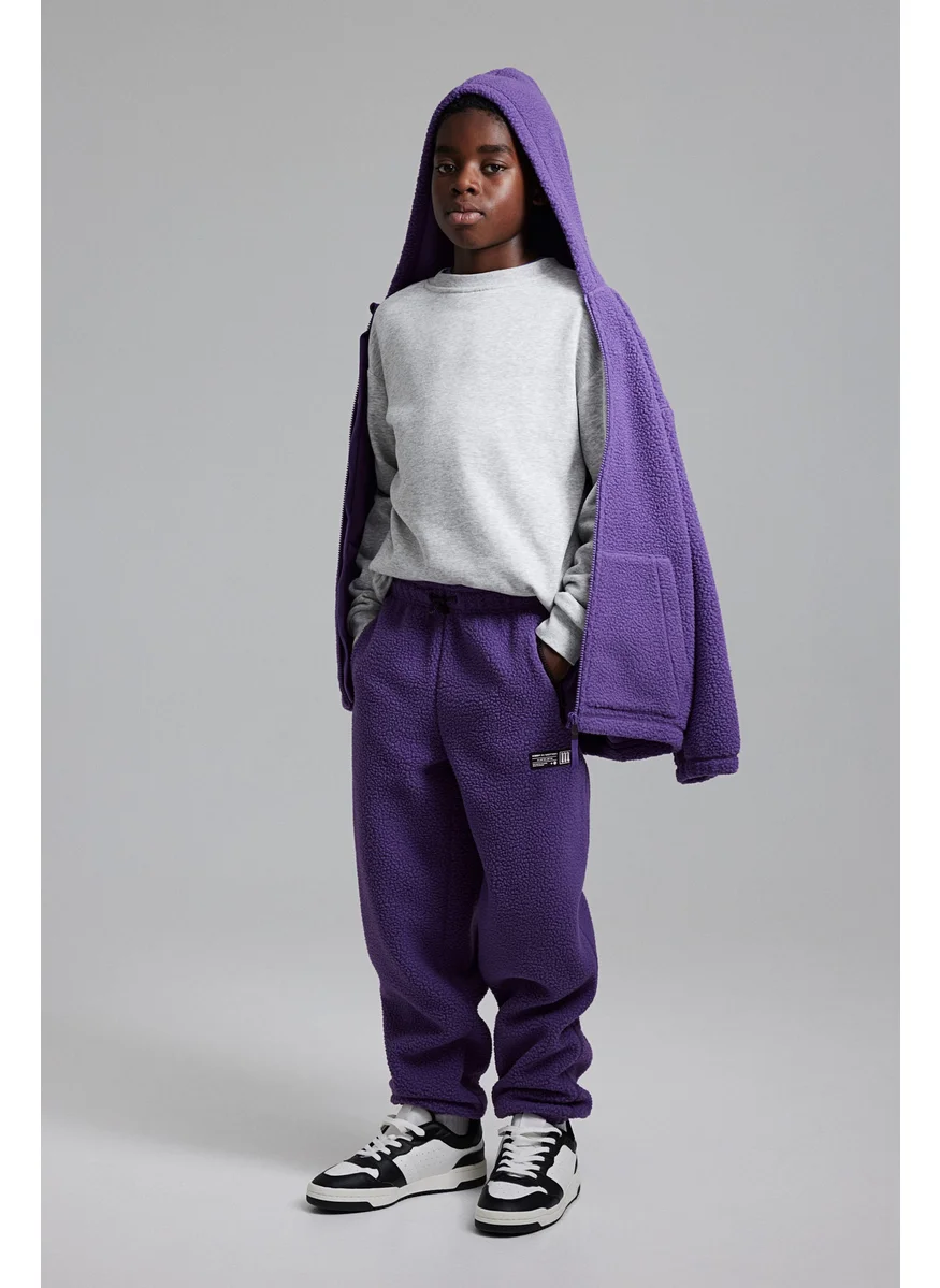 H&M Teddy Sports Joggers