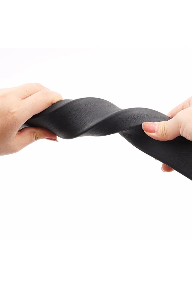 erorex Rubber Self Adhesive Sponge Seal Strip Single Sided Adhesive EVA Black Foam Anti-collision Seal G... - Image 5