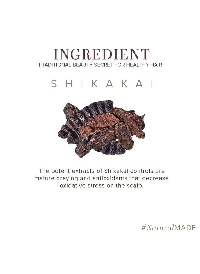 Khadi Natural Shikakai Hair Oil 210Mlherbal Hair Oil Strengthens Hair Follicles Suitable For All Hair Types - Image 2