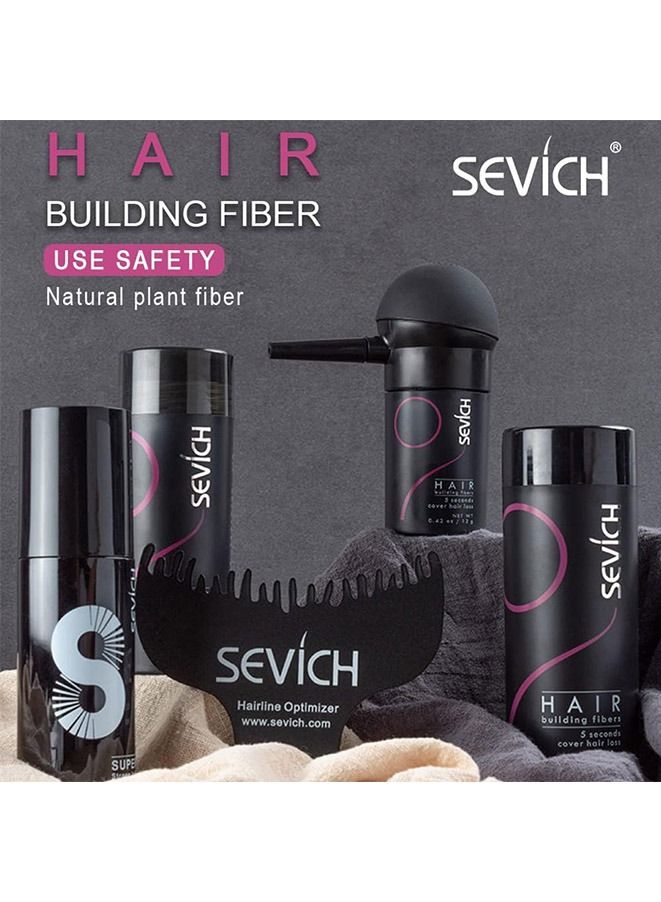 Generic Unisex Hair Fibers - 5 Seconds Conceals Loss Hair Rebuilding, Nature Keratin Fibers for Thinning Hair, 25g -medium brown  - Image 2