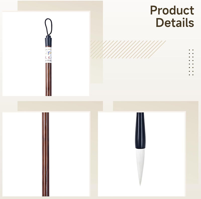 Calligraphy & Painting Brushes: 16-Piece Set - Image 5