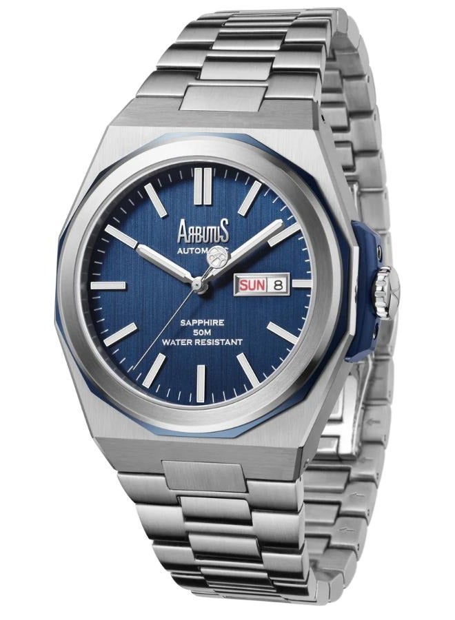 Arbutus Automatic Blue Dial Men's Watch AR2204SUS