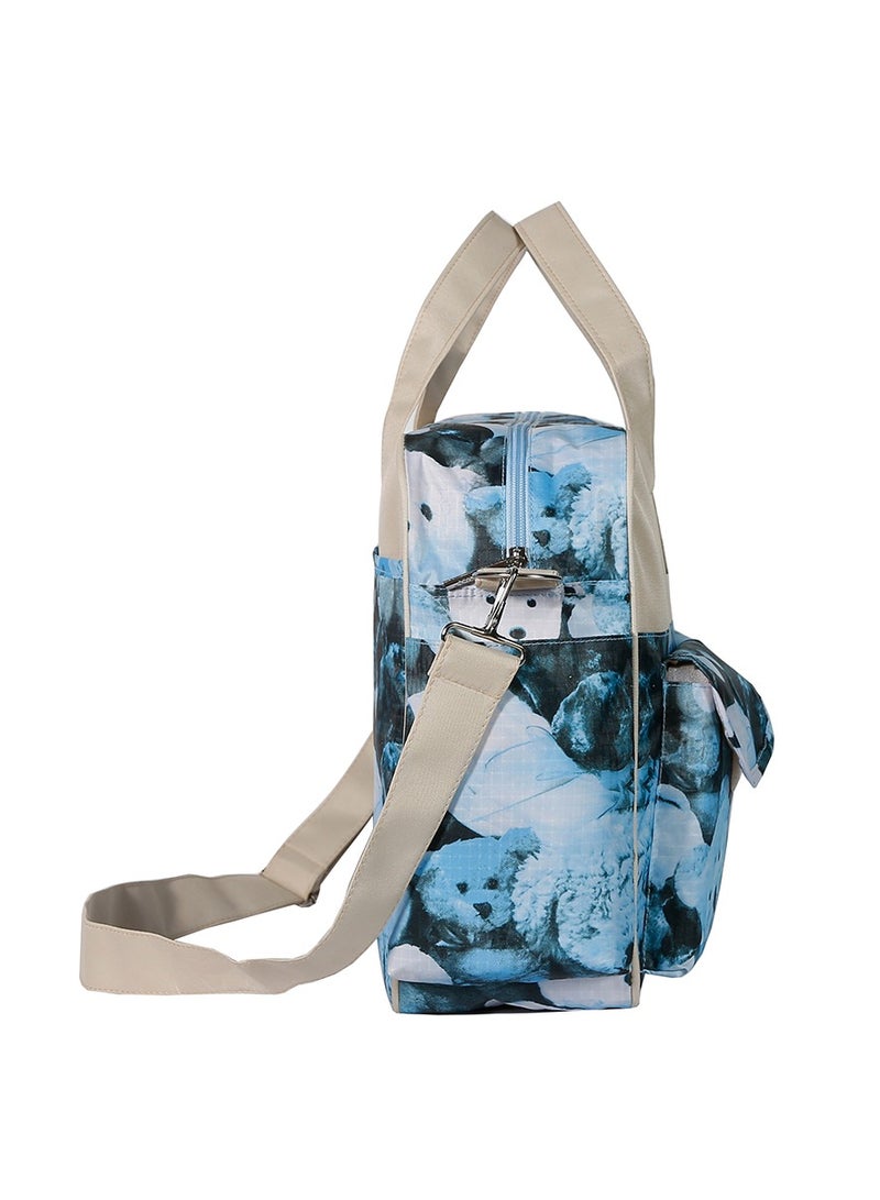 insular Waterproof Multi-Functional Large-Capacity Cross-Body One-Shoulder Mummy Bag Fashion Mother And Baby Bag Hand-Held Bag Cross-Border - Image 2
