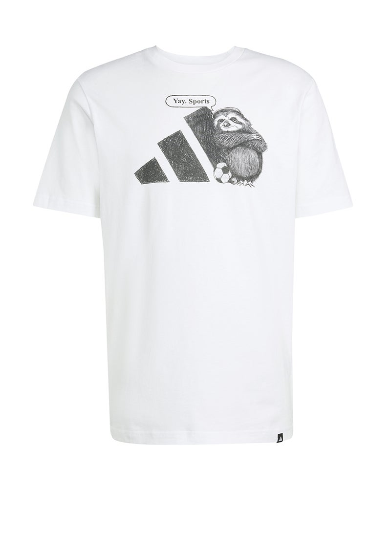 Adidas Yay Sports Graphic T-Shirt  - Image 5