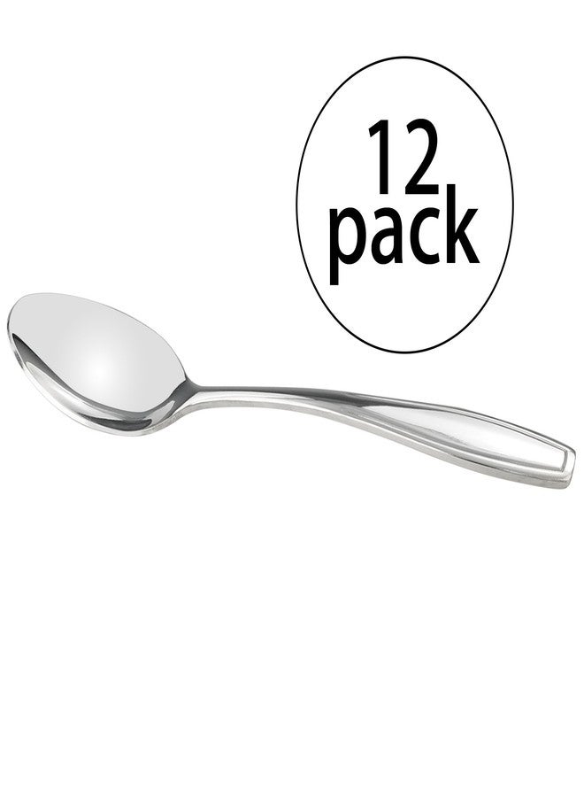 Pekky Stainless Steel Dessert Spoon, 12 Pieces Small Spoons Set - Image 5