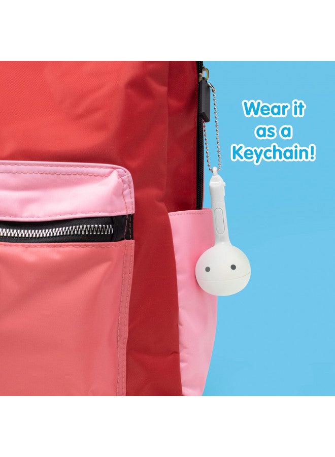 Otamatone Otamatone [Melody Series] Japanese Electronic [Mini Size] Musical Instrument [11 Pre-Programmed Songs] Portable Synthesizer from Japan by Cube/Maywa Denki [English Instruction], White  - Image 2
