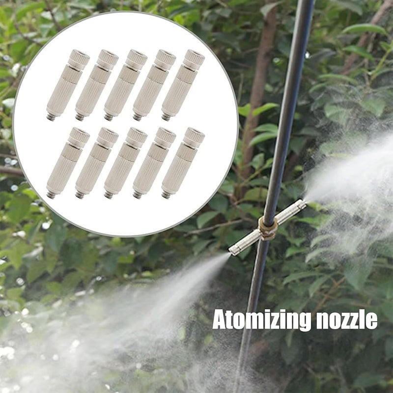 فوهات رش الضباب الثقيلة من النحاس 0.4 مم 10 قطع للتبريد الخارجي المقاوم للتآكل - Image 5