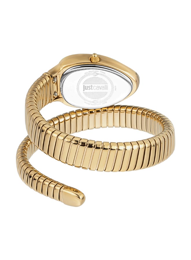 JUST CAVALLI Women's Gold Signature Snake Quartz Watch - JC1L208M0045 - Image 2