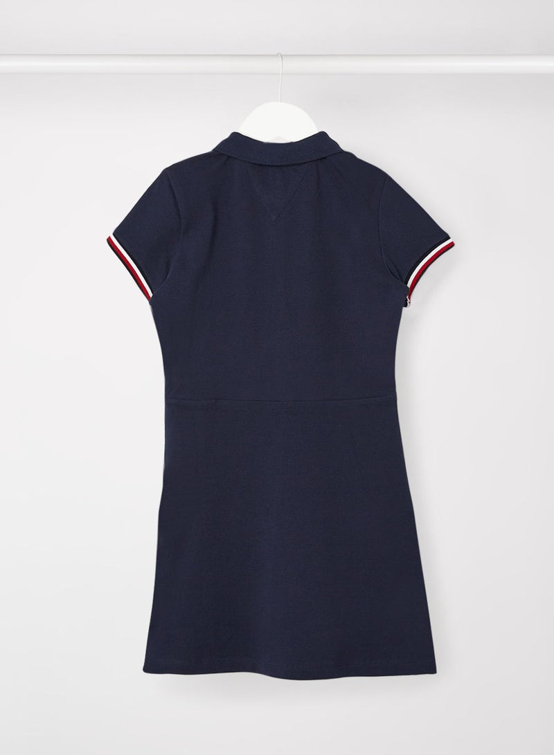 TOMMY HILFIGER Kids Essential Polo Dress - Image 2