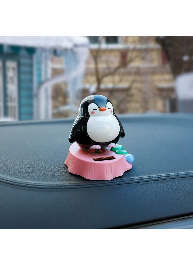 YGMONER YGMONER Solar Dancing Animal Car Dashboard Decorations Shaking Body (Penguin)  - Image 4