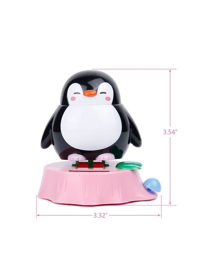 YGMONER YGMONER Solar Dancing Animal Car Dashboard Decorations Shaking Body (Penguin)  - Image 5