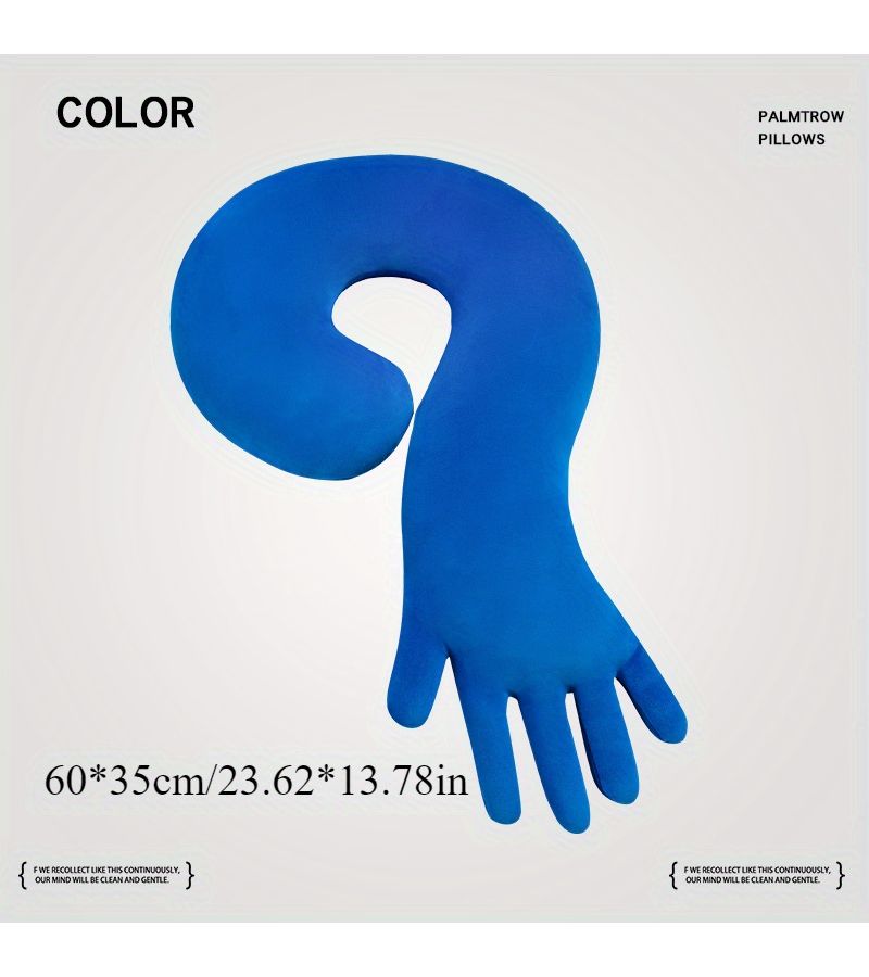 Purple Creative Question Mark Plush Pillow for Sofa Car Bed - Image 2