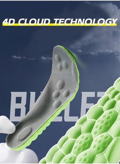XiuWoo Breathable Sports Shoes Insole,Providing Excellent Shock Absorption and Cushioning for Feet Relief, Comfortable Insoles Men and Women Shoe Accessories  - Image 2