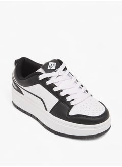 Lee Cooper Womens Ankle Sneakers With Lace-Up Closure  - Image 1