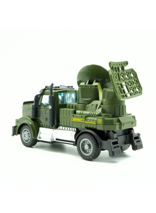 Mini Machines ماكينات ميني ميني R/C شاحنة عسكرية - رايدار | مقياس 1:64 | 4 قنوات | العمر 3 سنوات وما فوق - Image 2