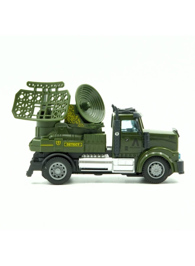 Mini Machines ماكينات ميني ميني R/C شاحنة عسكرية - رايدار | مقياس 1:64 | 4 قنوات | العمر 3 سنوات وما فوق - Image 3