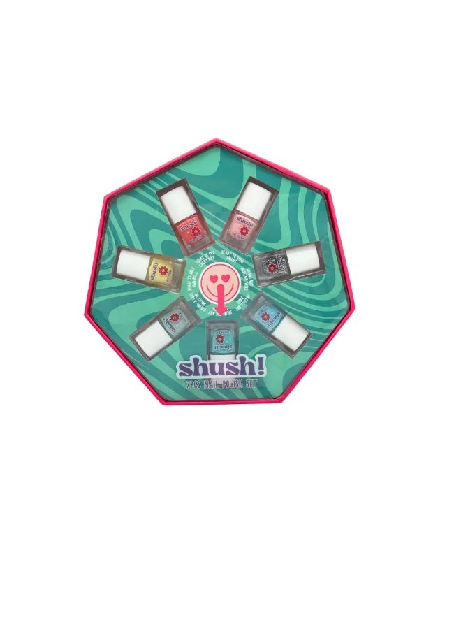 Shush 7 Pcs Nail Polish Set (35471)