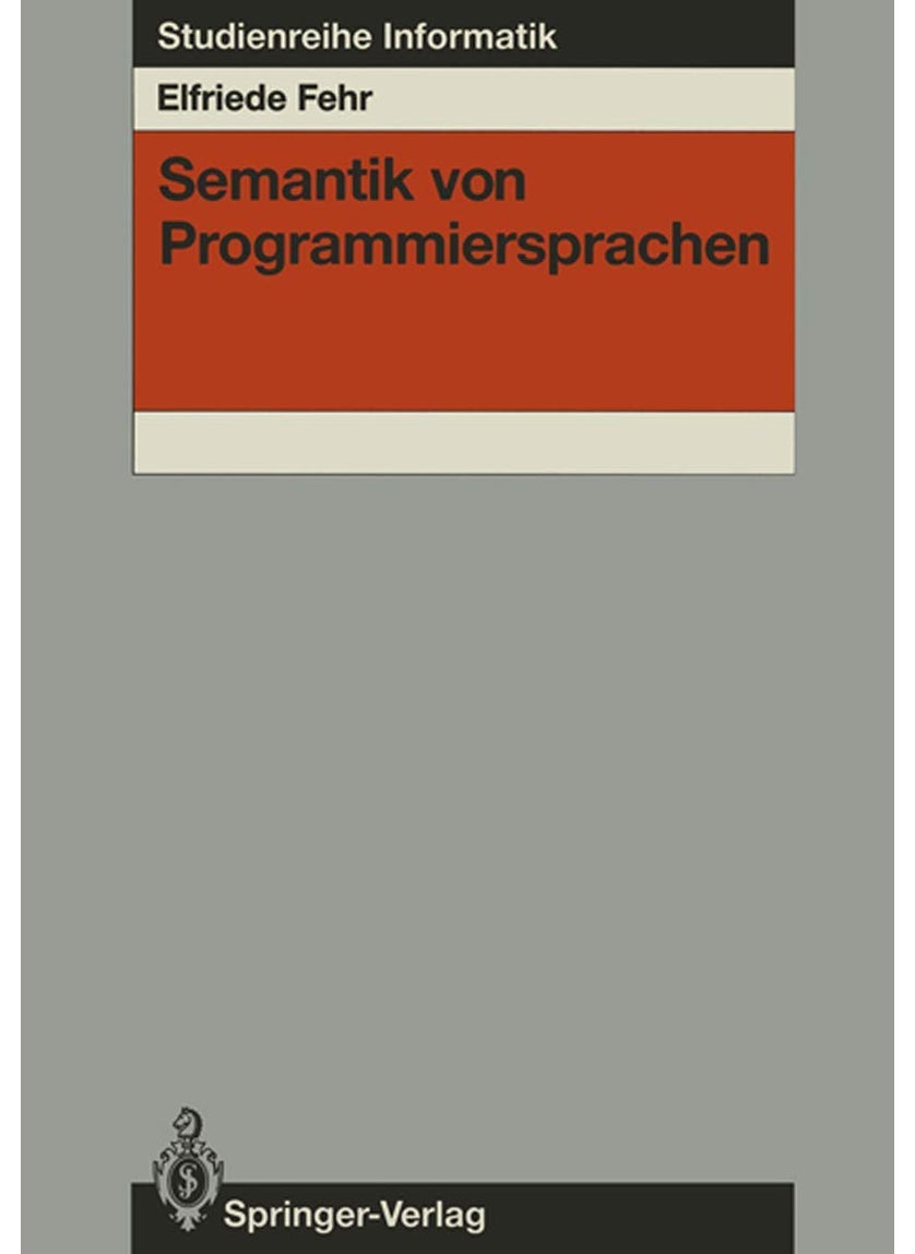 Semantik von Programmiersprachen 