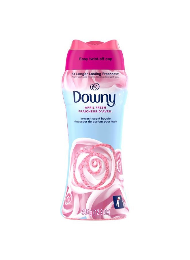 Downy April Fresh In-Wash Laundry Scent Booster Beads, 12.2 oz, laundry scent beads, Long-lasting Freshness - Image 1