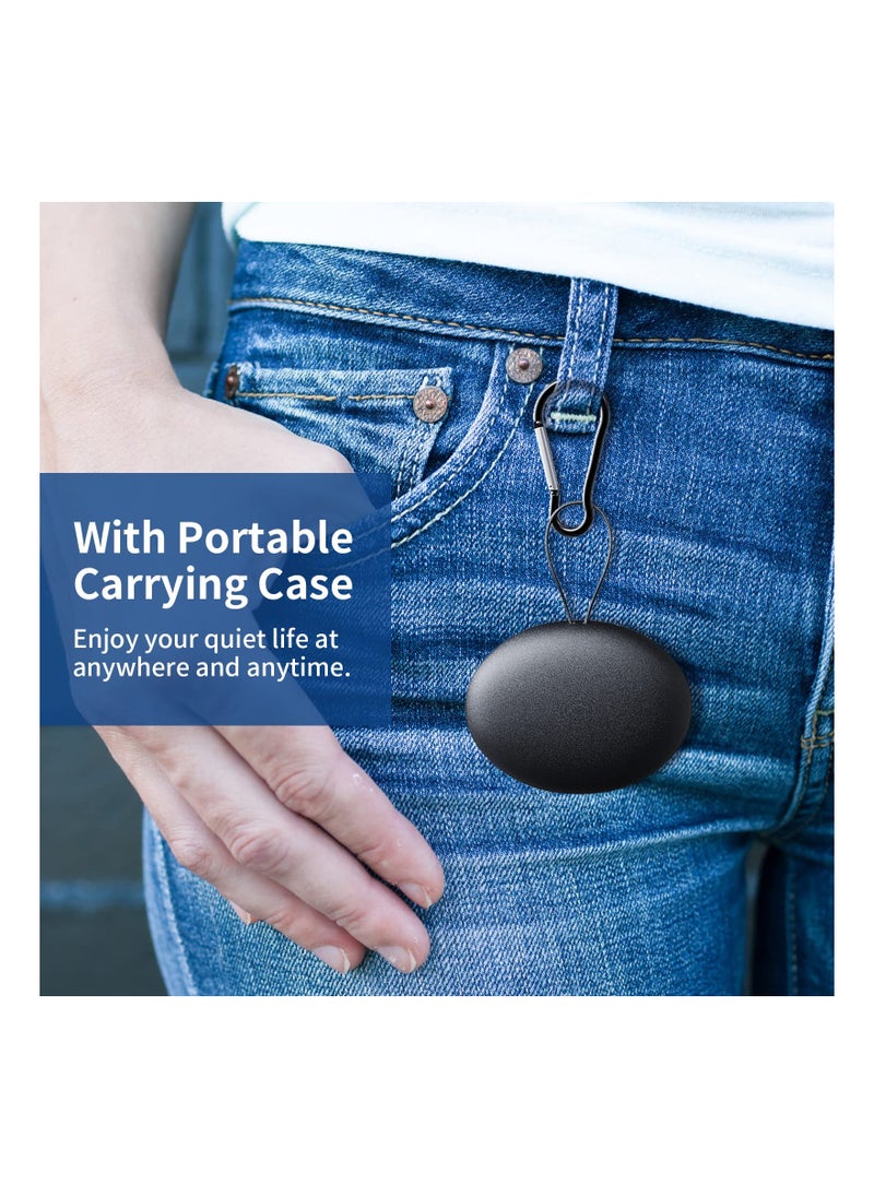Generic - Silicone Reusable Ear Plugs for Noise Cancelling - 2 Pairs, High Fidelity Hearing Protection with 25-33dB Noise Reduction, Ideal for Sleeping, Work, Study, and Travel. - Image 1