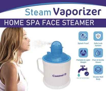 Control D Steam Vaporizer Machine, Facial Steamer, and Steam Inhaler for Cold, Cough & Sinus, Suitable for Men, Women & Kids - Image 2