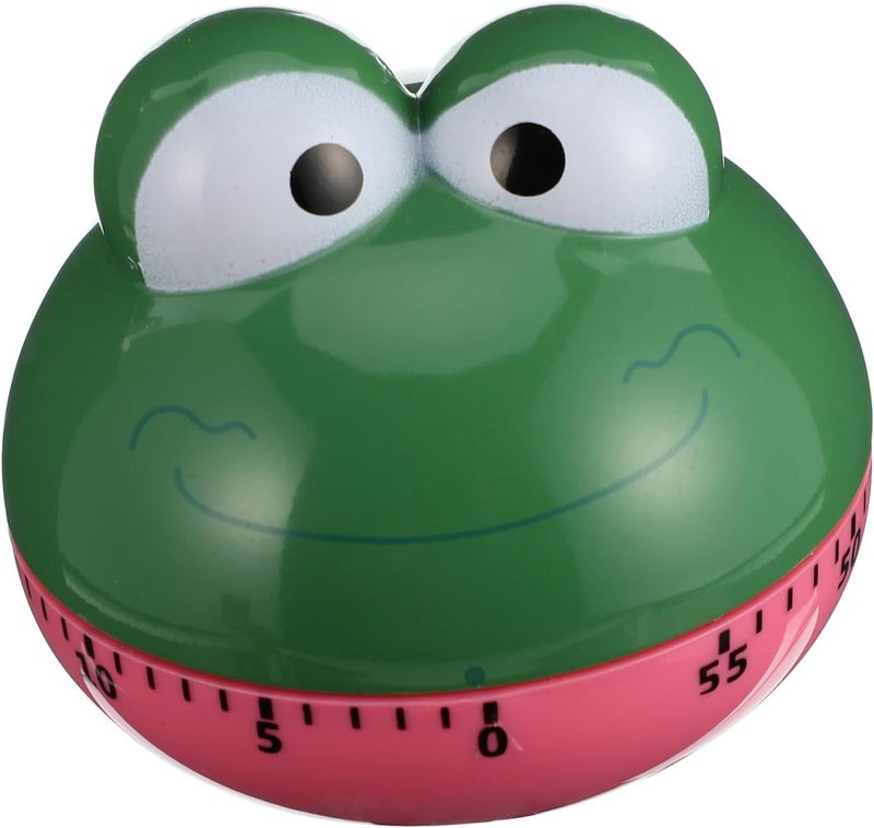 GALPADA Cartoon Animal Kitchen Mechanical Timer Manual Countdown Reminder for Cooking Baking Eggs Pancakes Compact Portable Design for Home and Study Management - Image 1