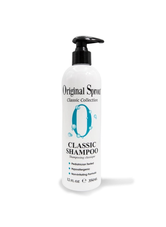 Original Sprout Original Sprout Classic Shampoo for All Hair Types, Sulfate Free and Vegan Shampoo, 12 oz. Bottle - Image 3