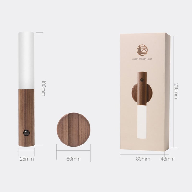 Night Light: 4 Warm Color Units, Soft Frosted Shade, Dual Intelligent Sensing - Magnetic Adsorption Base Sensor Light for Bedroom, Bathroom, Wardrobe & Home Passage - Image 3