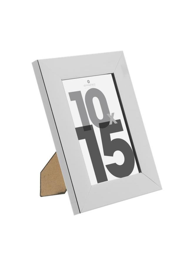 atmosphera Lise Elegant and Simple Design Dynamic Photo Frame Silver 10 x 15cm  - Image 4