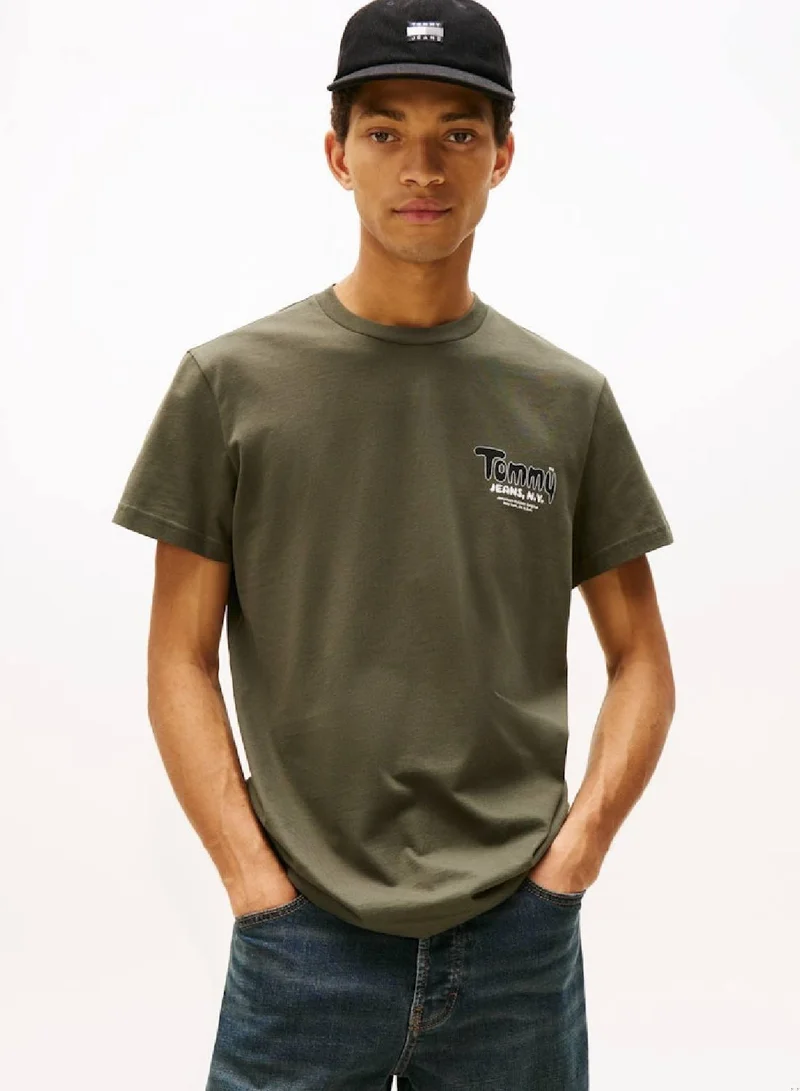 Logo Slim Crew Neck T-Shirt