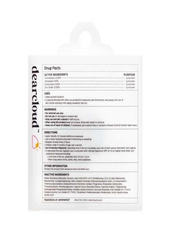 dearcloud Dear Sun Perfecting SPF Cushion - Color Adapting Sunscreen, Korean Sunscreen SPF 50+ (.53 oz) - Image 2