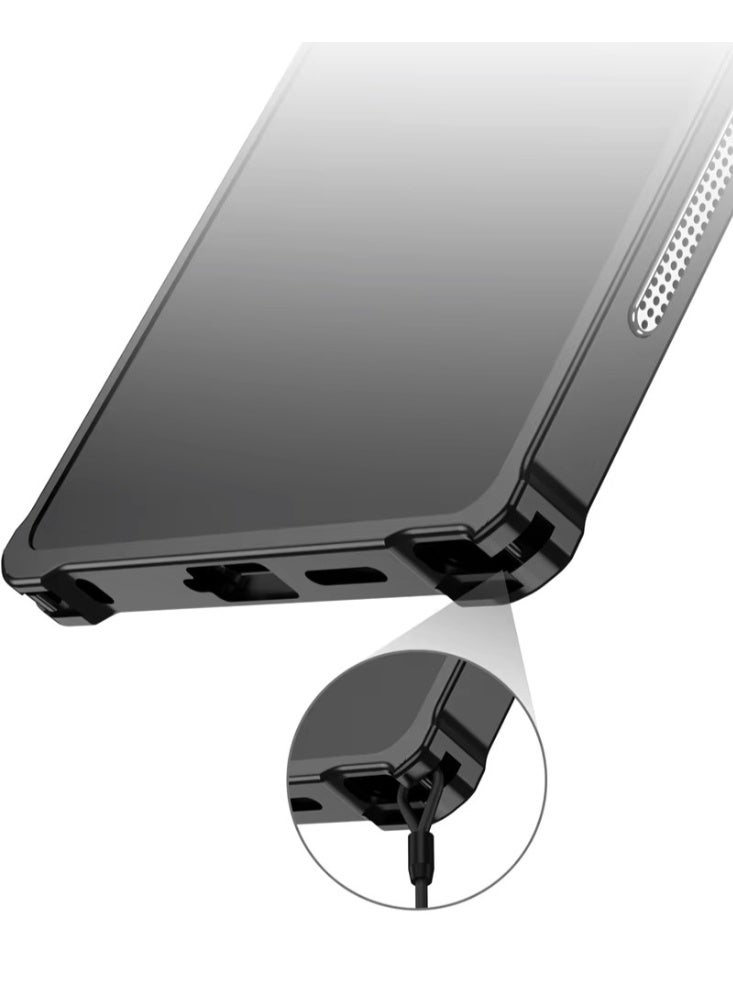 جراب هاتف بإطار معدني لهاتف سامسونج S25 ألترا مع حماية لعدسة الكاميرا، وواقي زوايا معزز، وآلية قفل. - Image 5