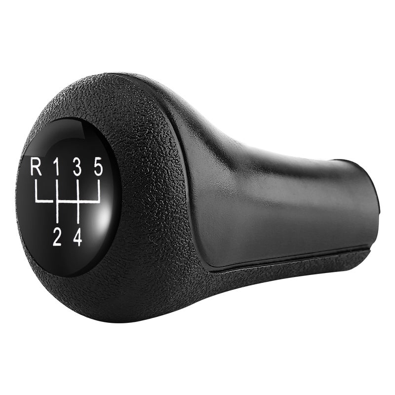 5 Speed Manual Car Gear Shift Knob Stick Head For E28 E30 E34 E36 Black - Image 1