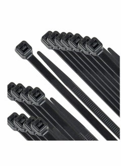 SYOSI Black Cable Ties  100 mm 2.5 mm,4" Premium Tie Wraps Self Locking Small Nylon Zip Ties for Home Office Garage and Workshop 1000 Pack  - Image 1