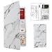 Dalueery.H DalueeryH Car Registration and Insurance Holder Registration and Insurance Card Holder Car Essentials for WomenWhite - Image 2