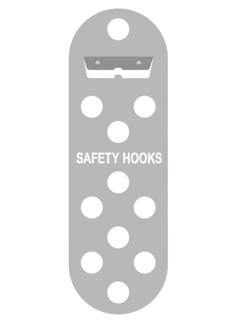 Tile Safety Hooks 50 Pcs – Stainless Steel , 0.6mm Thickness | Wall & Façade System Support - Image 1