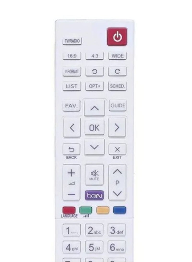 Univarsal Sports Receiver Remote Control White - Image 2
