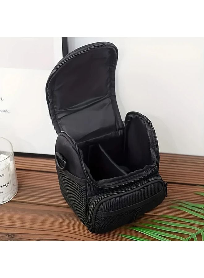 حقيبة كاميرا متعددة الوظائف Black M خفيفة الوزن من النايلون لحمل السفر بأشرطة قابلة للتعديل - Image 5