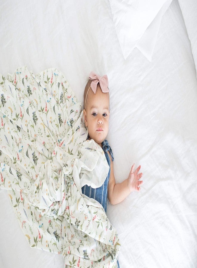 Copper Pearl Large Premium Knit Baby Swaddle Receiving Blanket Aspen - Image 4