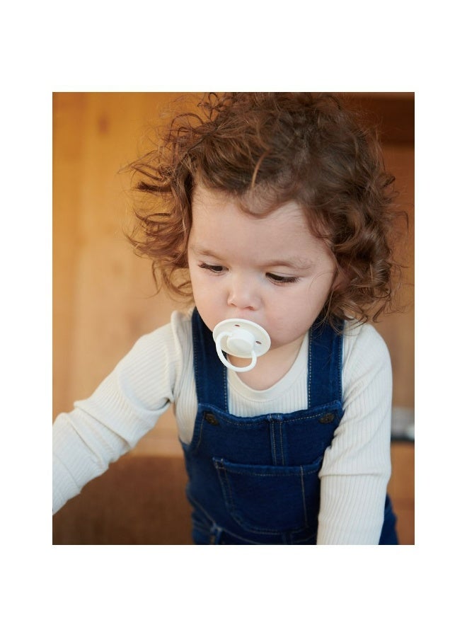 Mininor - Round Silicone Pacifier 0M+ - Cloudy Morning - Image 2